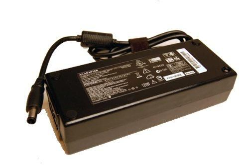 HP 593891-001 120W Indoor Power Adapter – AC Charger Black with AC Cable