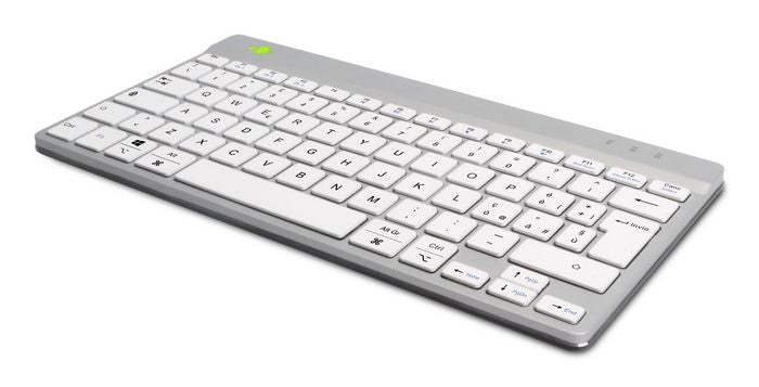 R-Go Tools RGOCOITWLWH Wireless Ergonomic Keyboard – White