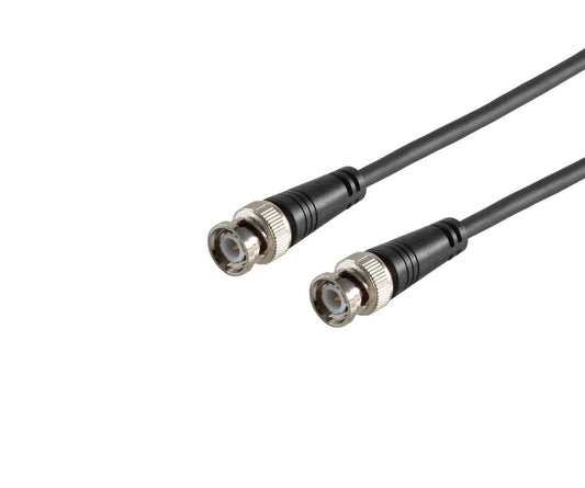 MicroConnect MC-BNC-58-50-2000 Coaxial Cable – 20m BNC to BNC RG-58 50Ω Black