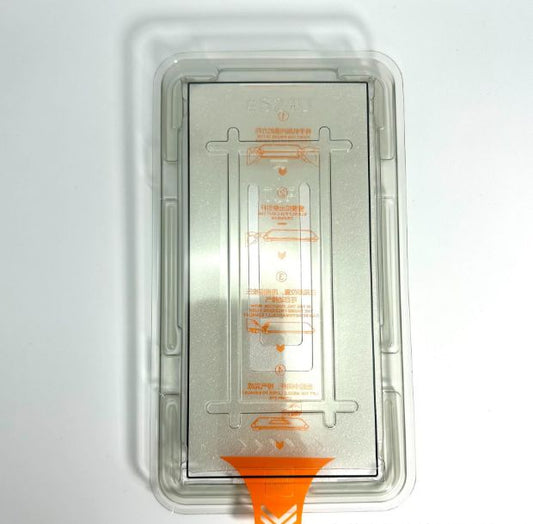 eSTUFF ES560405-50BULK Screen Protector – Tempered Glass, Easy Install Frame