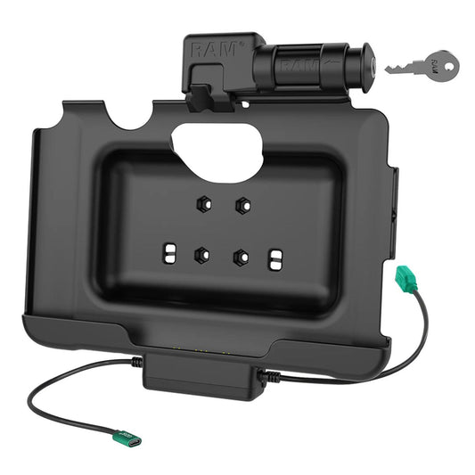 RAM Mounts RAM-HOL-SAM57CPKL-1AU Key-Locking Power & Data Dock Holder