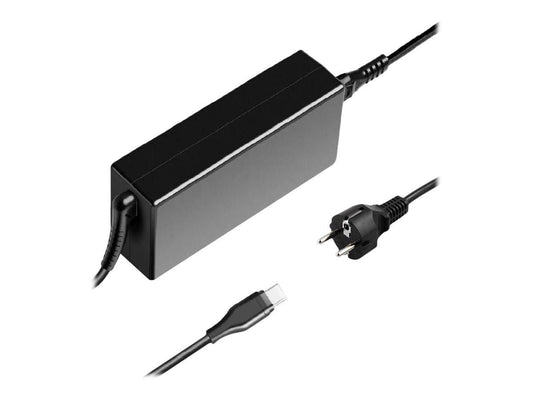 CoreParts MBXUSBC-AC0024 USB-C Power Adapter 65W PD3.0 – CE Certified with EU Power Cord