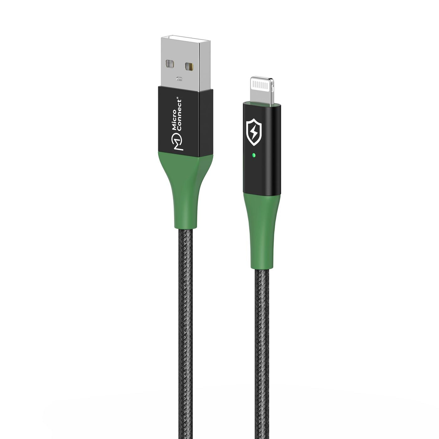 MicroConnect MC-SMART USB A-L USB Cable 1m USB 2.0 2.4A Smart Charge