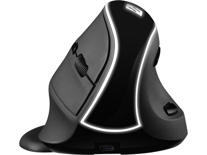 Sandberg 630-13 Wireless Vertical Mouse Pro – Ergonomic RF Optical 1600 DPI