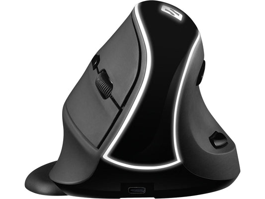 Sandberg 630-13 Wireless Vertical Mouse Pro – Ergonomic RF Optical 1600 DPI