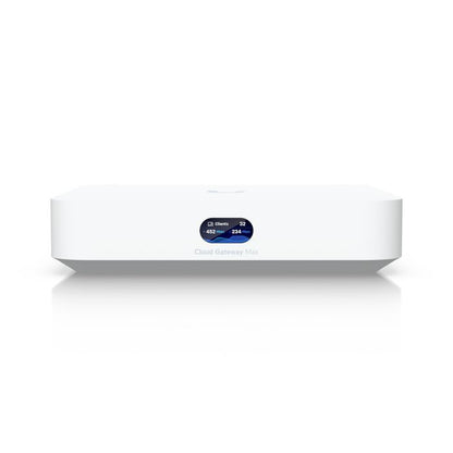 Ubiquiti UCG-MAX Cloud Gateway – 2.5G, 512GB SSD, 2.3Gbps, 4-Port