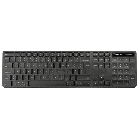 Targus AKB873NO Full-Size Wireless EcoSmart Keyboard – QWERTY Nordic Black
