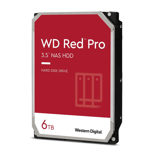 Western Digital WD6005FFBX 6TB 7200RPM SATA 3.5" Internal Hard Drive – 256MB Buffer