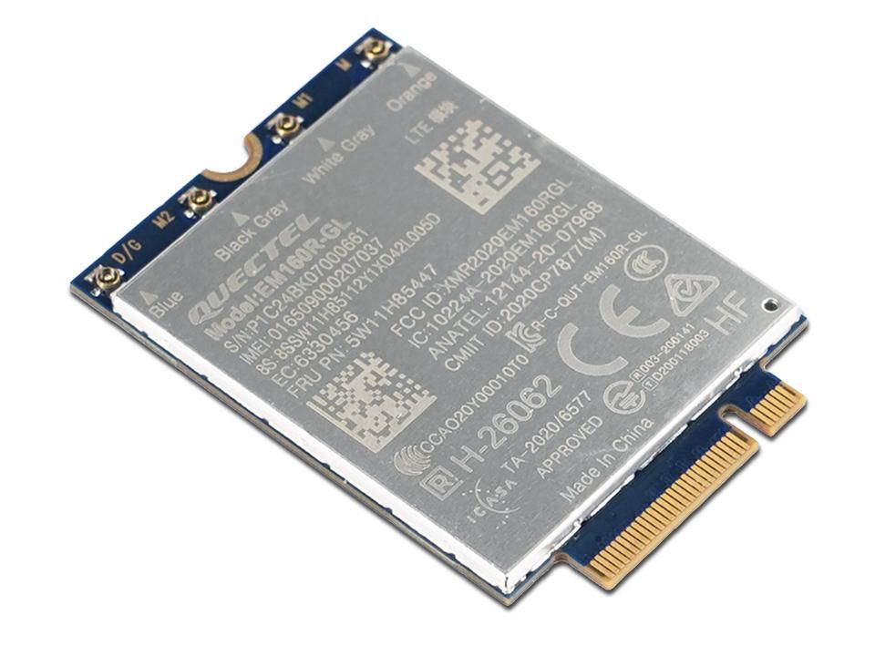 Lenovo 4XC1Q24436 Internal WWAN Network Card – 4G LTE-A Cat 16 M.2 1000 Mbit/s