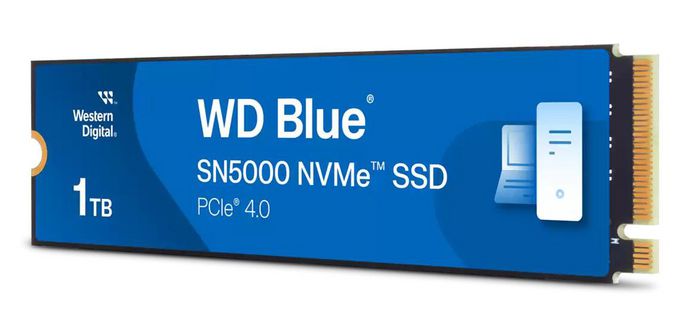 Western Digital WDS100T4B0E 1TB M.2 PCIe 4.0 NVMe Internal SSD – 5150MB/s Read, 4900MB/s Write