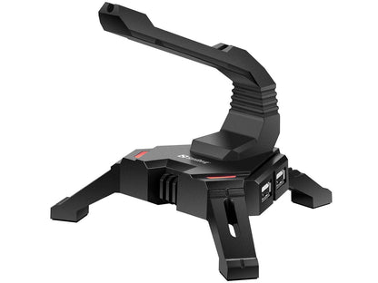 Sandberg 133-92 2in1 USB Hub Bungee – 4-Port USB 2.0, 1m Cable, Black