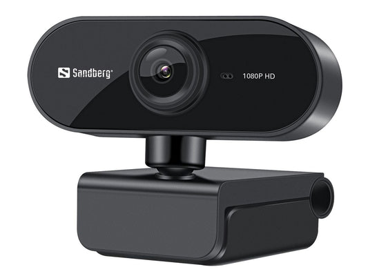 Sandberg 133-97 USB Webcam Flex 1080P HD – Full HD, 2MP, Clip/Stand