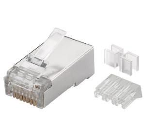 MicroConnect CON6AFTP RJ45 Plug Cat6a FTP 100pcs AWG 27/7 to 24/7