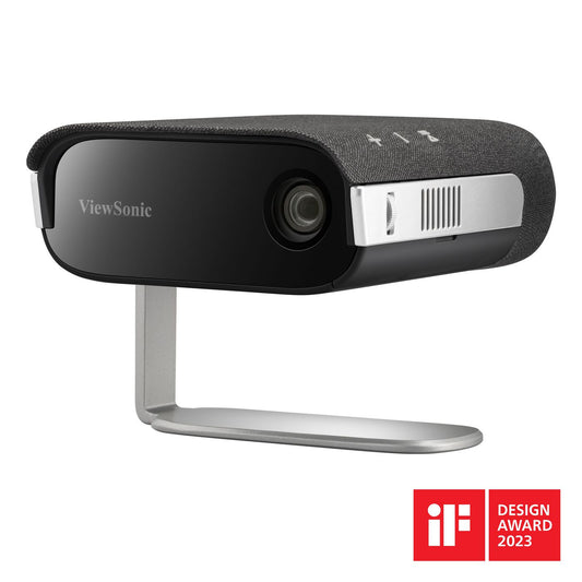 ViewSonic M1XG Ultra Compact Portable LED Projector – WVGA, 360 Lumens, Harman Kardon Audio