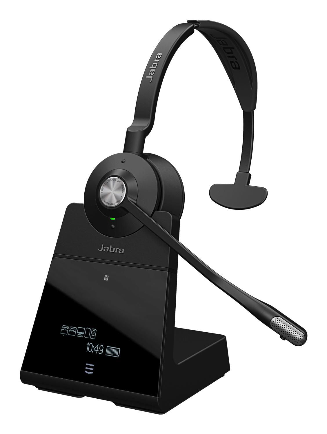 Jabra 9656-583-111 Engage 75 SE Mono Wireless Headset – 13h Battery, 150m Range