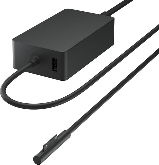 Microsoft W8Y-00002 65W Power Supply with USB Port and 1.7m Cable Black