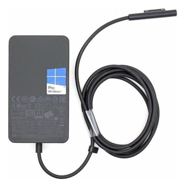 Microsoft W8Z-00002 65W Power Supply EU – Black Charger with USB Port