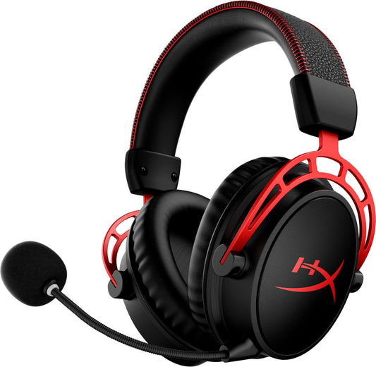 HP 4P5D4AA HyperX Cloud Alpha Wireless Gaming Headset – Black-Red