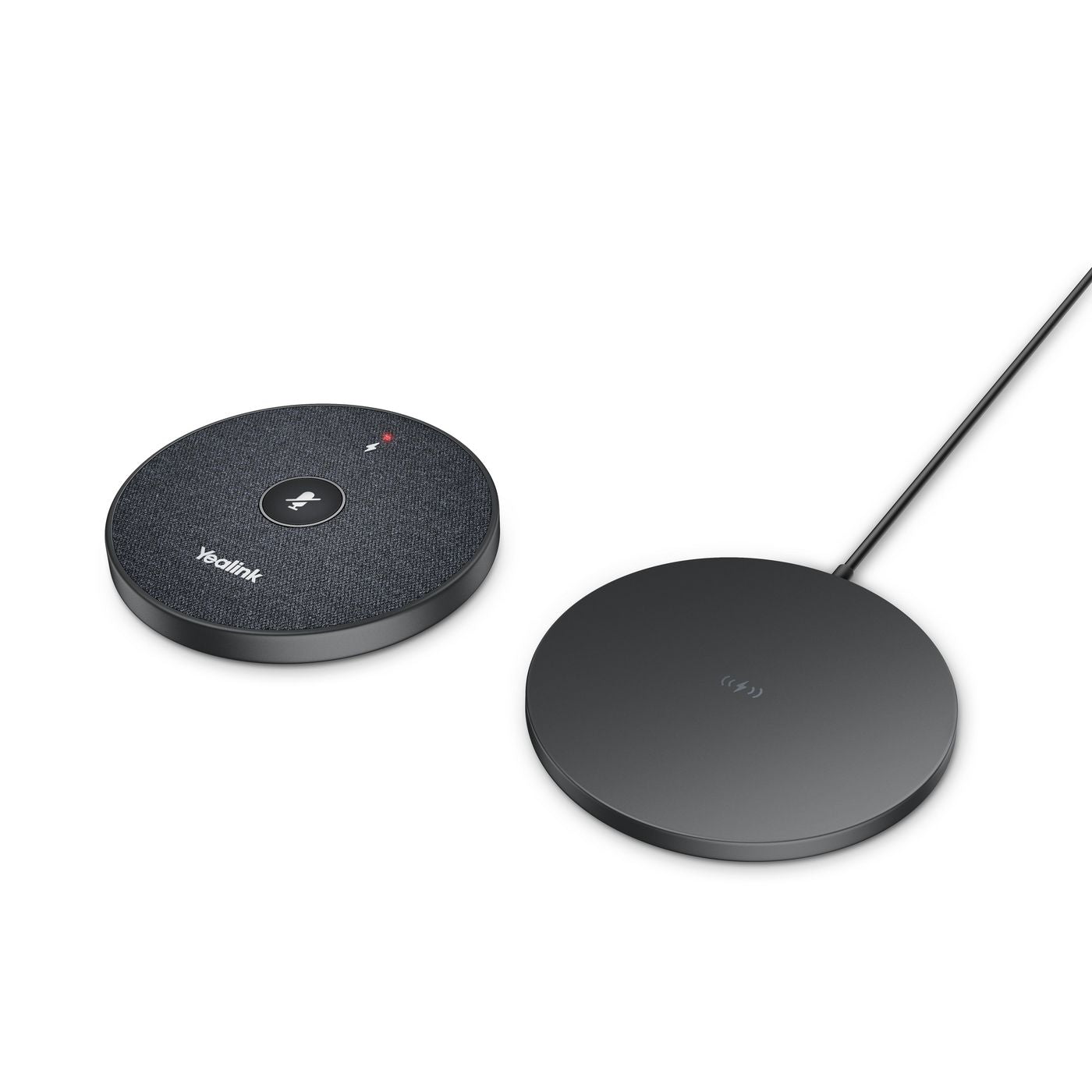 Yealink 1303143 VCM36-W Wireless Conference Microphone – 6m 360° Pickup, Black