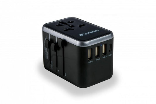 Verbatim 49546 Universal Travel Adapter – 61W 5-Port USB Charger