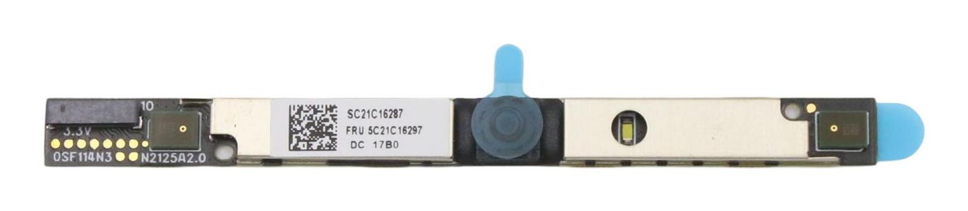 Lenovo 5C21C16297 Camera – HD RGB, Dual Microphones, Realtek 12" Wafer ISP