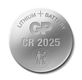 GP 103380 CR2025 3V Lithium Coin Cell Batteries – 4-Pack