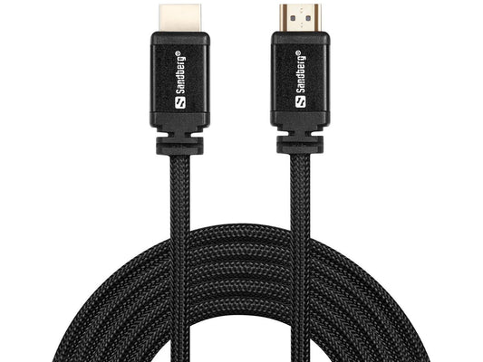 Sandberg 508-98 HDMI 2.0 Cable 2m – 19M-19M Ultra HD 4K Black RoHS Certified