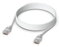 Ubiquiti UACC-CABLE-PATCH-EL-3M-W UniFi Etherlighting Patch Cable – 3m Cat6 RJ45 2.5mm White Nano-Thin