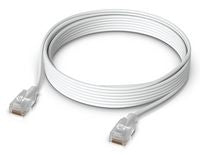 Ubiquiti UACC-CABLE-PATCH-EL-5M-W UniFi Etherlighting Patch Cable – 5m Cat6 RJ45, 2.5mm, White