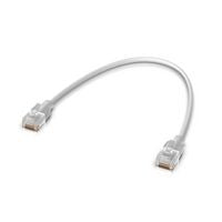 Ubiquiti UACC-CABLE-PATCH-EL-0.3M-W UniFi Etherlighting Patch Cable – 0.3m Cat6 RJ45, White