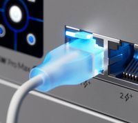 Ubiquiti UACC-CABLE-PATCH-EL-2M-W Cat6 Network Cable 2m White RJ45
