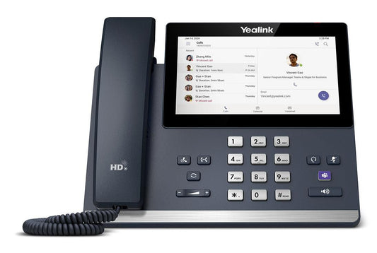 Yealink 1301017 IP Phone – MP56 E2 Teams 7" Touch LCD, Wi-Fi, Bluetooth