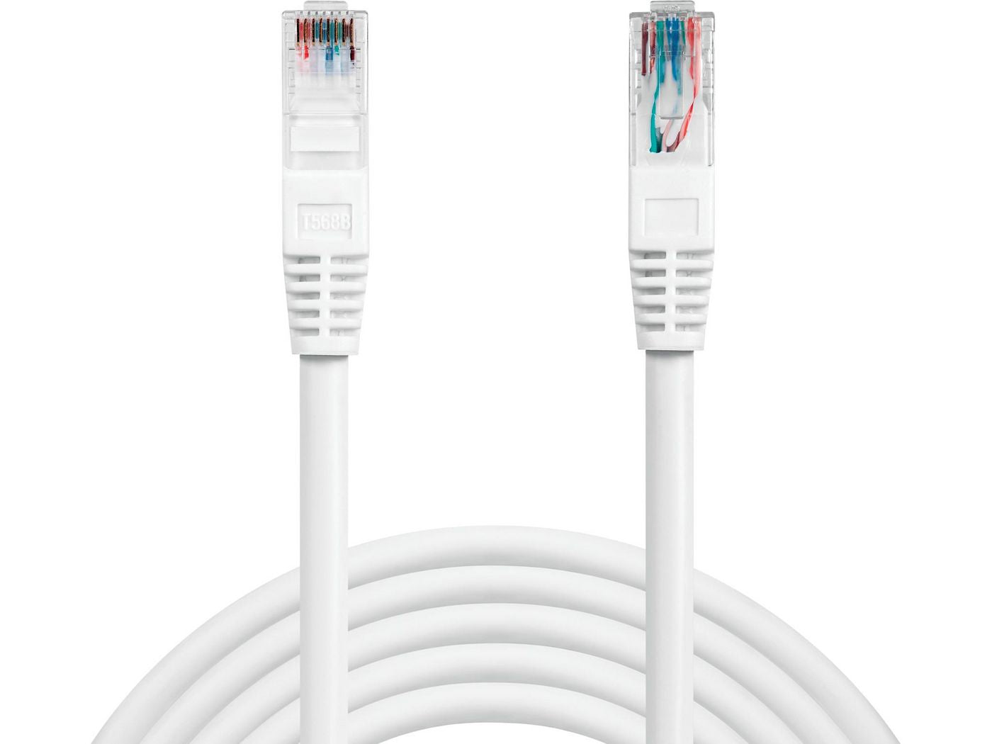 Sandberg 506-93 Network Cable Cat6 UTP 1m – RJ-45 White RoHS Certified for Fast Data Transfer