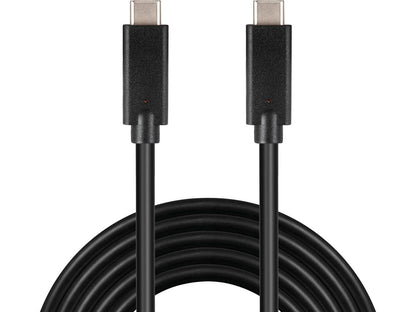 Sandberg 136-09 USB-C to USB-C 2m Cable – USB 3.1 Gen 2, 10Gbps, Black
