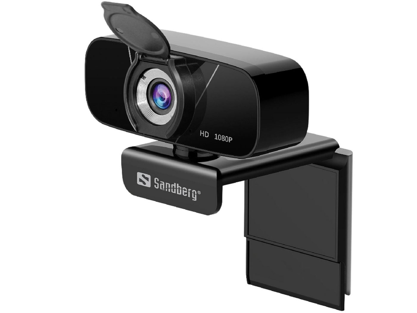 Sandberg 134-15 USB Chat Webcam 1080P HD Full HD with Privacy Shutter