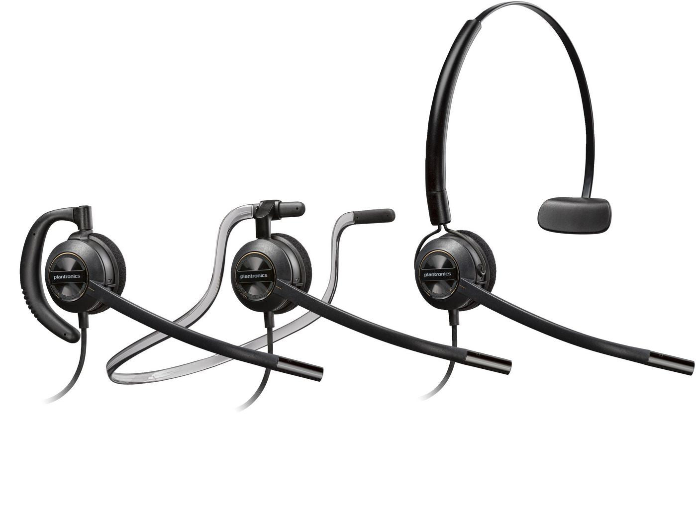 HP 783P1AA EncorePro 540 Monaural Convertible Headset with Quick Disconnect