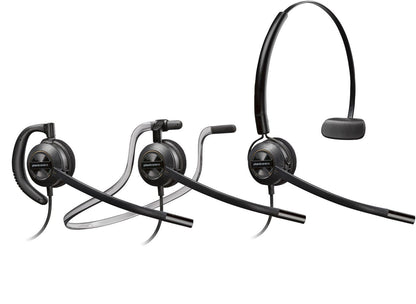 HP 783P1AA EncorePro 540 Monaural Convertible Headset with Quick Disconnect