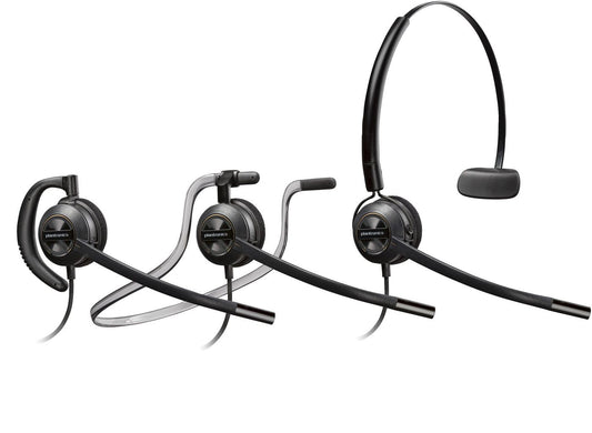 HP 783P1AA EncorePro 540 Monaural Convertible Headset with Quick Disconnect
