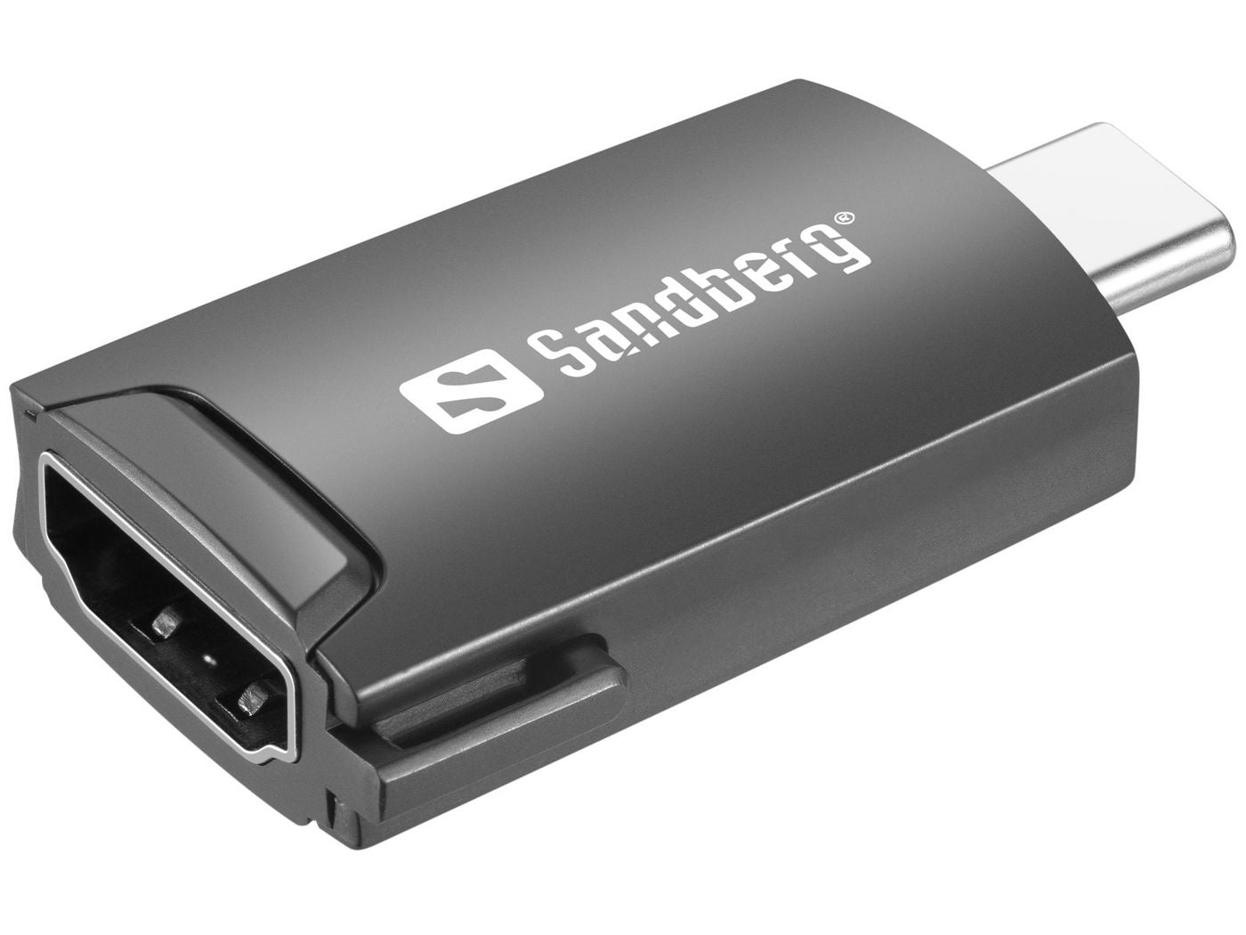 Sandberg 136-34 USB-C to HDMI Dongle – 4K Aluminium Adapter