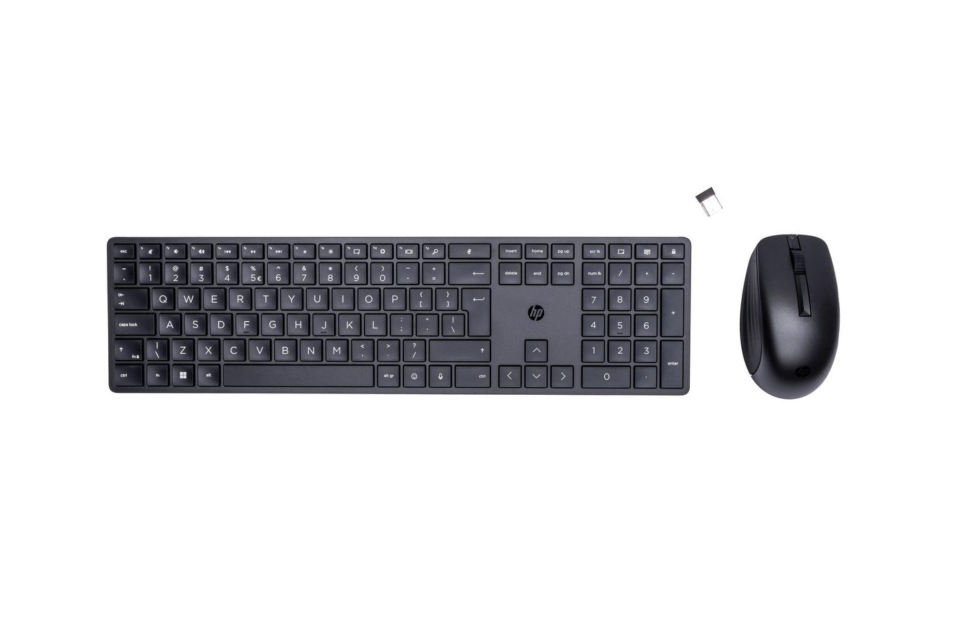HP 4R013AA#ABB Wireless Keyboard and Mouse Combo – Full-Size, Black