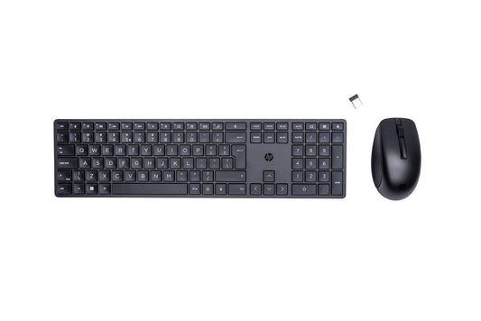 HP 4R013AA#ABB Wireless Keyboard and Mouse Combo – Full-Size, Black