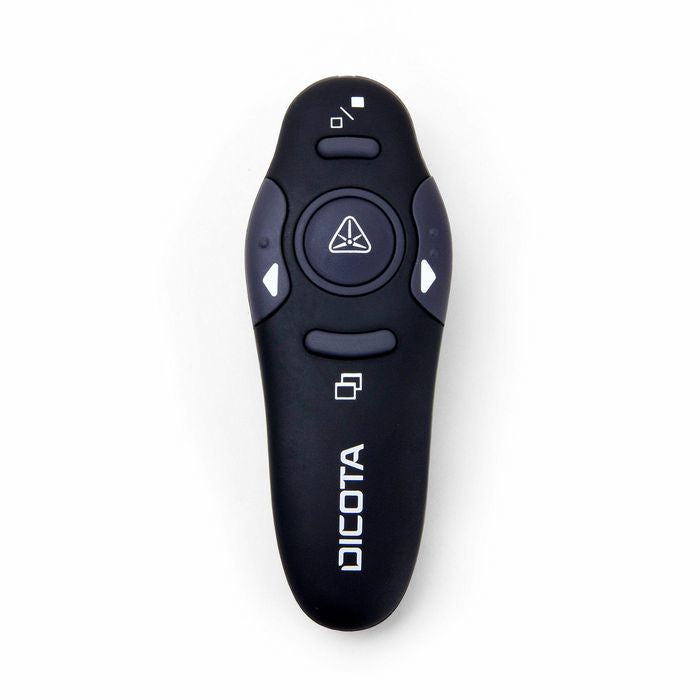 Dicota D30933-V1 Wireless Laser Pointer Presenter – Black, 10m Range