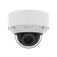 Hanwha QNV-C8083R 5MP AI Vandal Dome IP Camera with Varifocal IR Lens