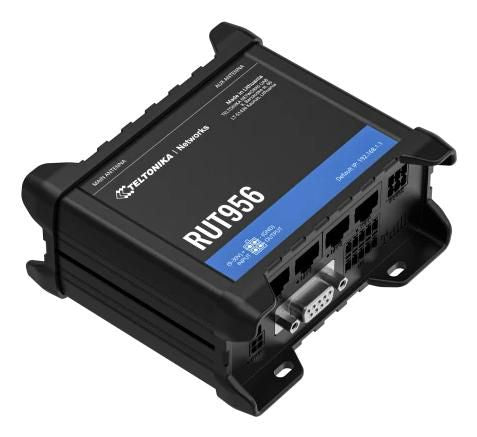 Teltonika Networks RUT956200100 Industrial Cellular Network Router – WiFi/4G CAT4, 5 Antennas