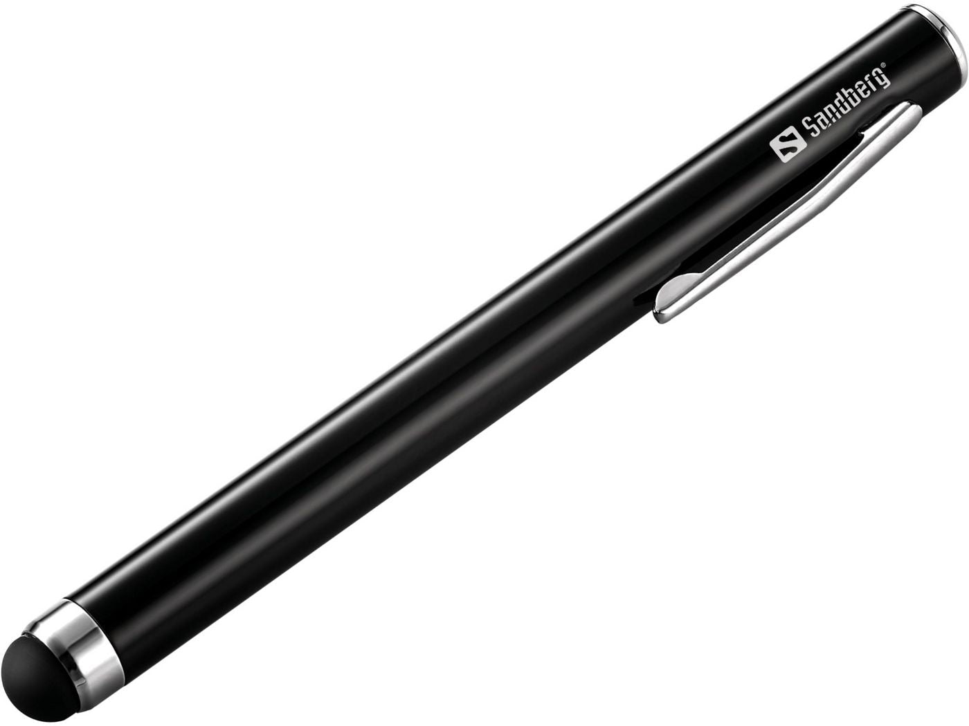 Sandberg 461-02 Stylus Pen – Black, Precision Tablet Accessory, RoHS Certified