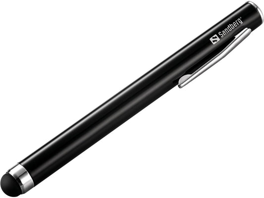 Sandberg 461-02 Stylus Pen – Black, Precision Tablet Accessory, RoHS Certified