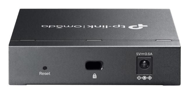 Omada ES205G 5-Port Gigabit Easy Managed Switch – Metal, 10Gbps, Cloud-Managed