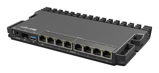 MikroTik RB5009UG+S+IN Wired Router – 9 Ports, USB 3.0, 1GB RAM, RouterOS