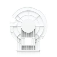 Ubiquiti UACC-AP-AM Wireless Access Point Mount – Plastic, White