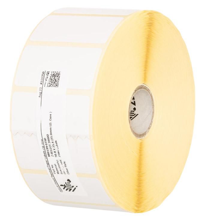 Zebra 800261-105 Direct Thermal Label Roll 31.75x25.4mm – 2580 Labels for Zebra Printers